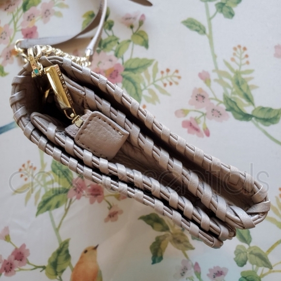 Tory Burch Marion Combo Crossbody - Silver Maple - Picture 4 of 14